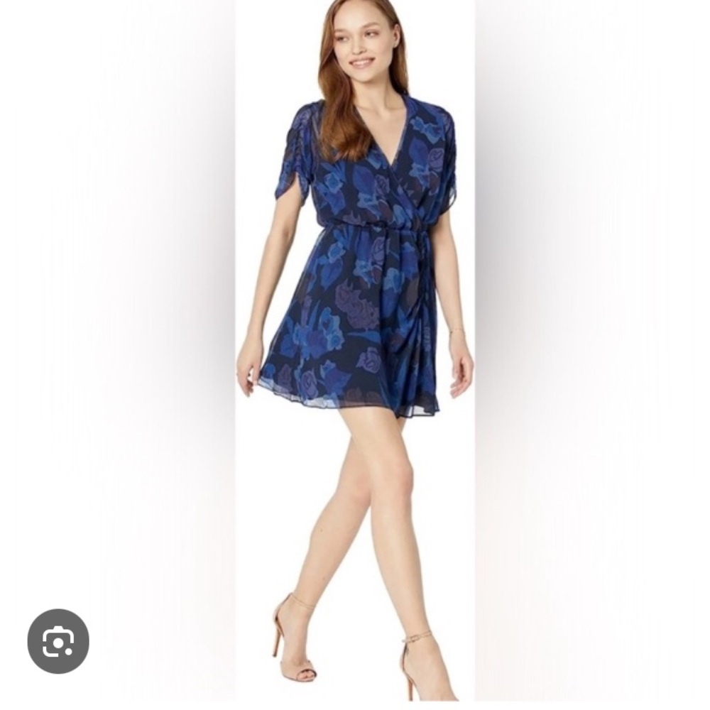 New Ted Baker Juleah Ruched Sleeve Detail Mini Dress NWOTS - Picture 4 of 8
